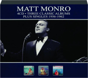 MATT MONRO: Three Classic Albums Plus Singles 1956-1962