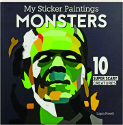 MONSTERS: My Sticker Paintings