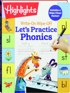 WRITE-ON WIPE-OFF LET'S PRACTICE PHONICS