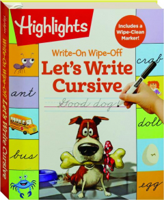 <I>HIGHLIGHTS</I> LET'S WRITE CURSIVE: Write-On Wipe-Off