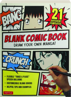 BLANK COMIC BOOK: Draw Your Own Manga!