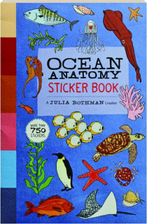 OCEAN ANATOMY STICKER BOOK