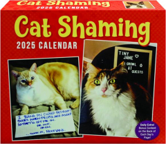 2025 CAT SHAMING CALENDAR