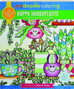 HAPPY HOUSEPLANTS: Zendoodle Coloring