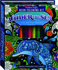 UNDER THE SEA: Creative Pages Neon Coloring Kit