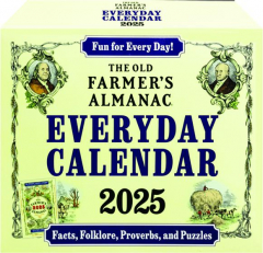 2025 <I>THE OLD FARMER'S ALMANAC</I> EVERYDAY CALENDAR