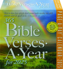 365 BIBLE VERSES-A-YEAR CALENDAR