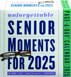 2025 UNFORGETTABLE SENIOR MOMENTS CALENDAR