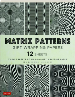 MATRIX PATTERNS GIFT WRAPPING PAPERS