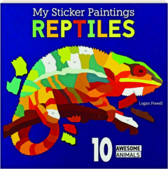 REPTILES: My Sticker Paintings