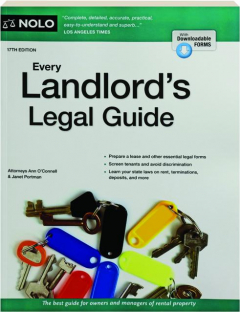 EVERY LANDLORD'S LEGAL GUIDE, 17TH EDITION