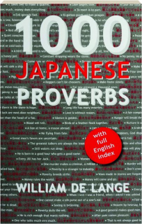 1000 JAPANESE PROVERBS