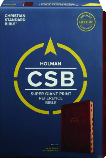 CSB SUPER GIANT PRINT REFERENCE BIBLE