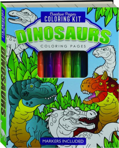 DINOSAURS: Creative Pages Coloring Kit