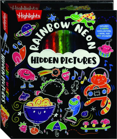 RAINBOW NEON HIDDEN PICTURES