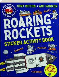 ROARING ROCKETS STICKER ACTIVITY BOOK