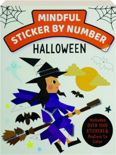 MINDFUL STICKER BY NUMBER: Halloween