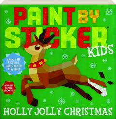 PAINT BY STICKER KIDS: Holly Jolly Christmas