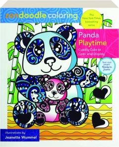 PANDA PLAYTIME: Zendoodle Coloring