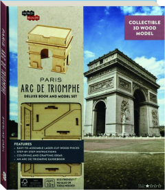 PARIS ARC DE TRIOMPHE DELUXE BOOK AND MODEL SET