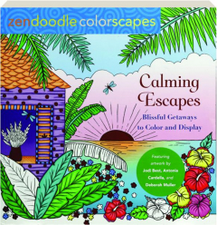 CALMING ESCAPES: Zendoodle Colorscapes