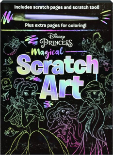 DISNEY PRINCESS MAGICAL SCRATCH ART