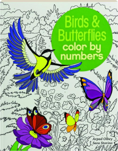 BIRDS & BUTTERFLIES COLOR BY NUMBER