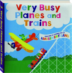 VERY BUSY PLANES AND TRAINS