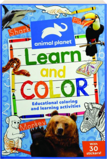 ANIMAL PLANET: Learn and Color