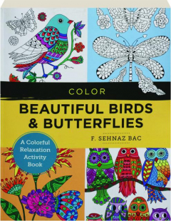 COLOR BEAUTIFUL BIRDS & BUTTERFLIES