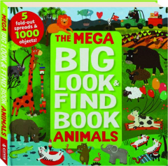 THE MEGA BIG LOOK & FIND ANIMALS