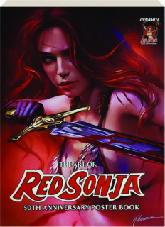 THE ART OF RED SONJA 50TH ANNIVERSARY POSTER BOOK