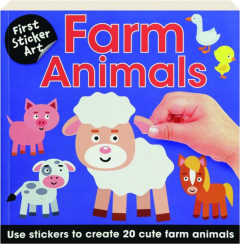 FIRST STICKER ART: Farm Animals