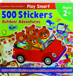 PLAY SMART 500 STICKERS OUTDOOR ADVENTURES