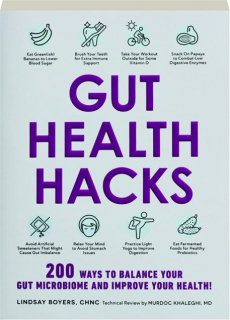 GUT HEALTH HACKS: 200 Ways to Balance Your Gut Microbiome and Improve Your Health!