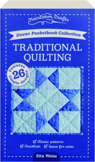 DOVER POCKETBOOK COLLECTION TRADITIONAL QUILTING