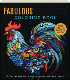 FABULOUS CHICKENS COLORING BOOK