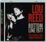 LOU REED: Bottom Line 1977 - Thumb 1