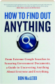 HOW TO FIND OUT ANYTHING - Thumb 1