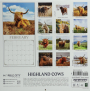 2025 HIGHLAND COWS CALENDAR - Thumb 2