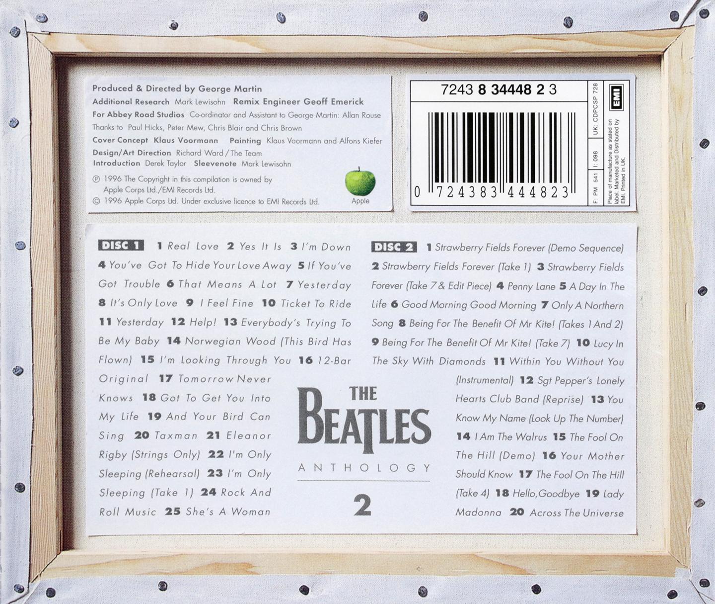 THE BEATLES: Anthology 2 - HamiltonBook.com