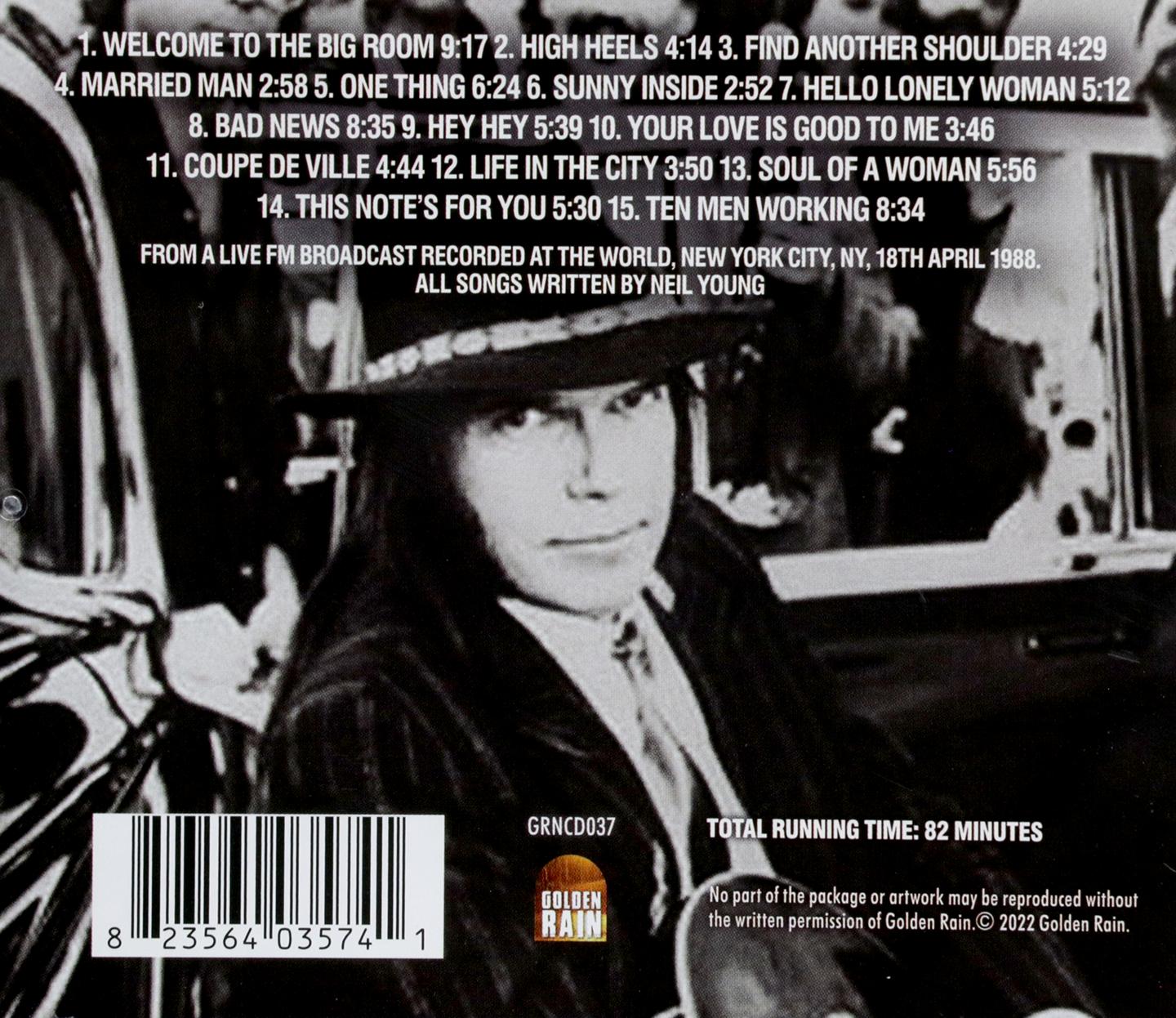 NEIL YOUNG & THE BLUENOTES: New York, New York - HamiltonBook.com