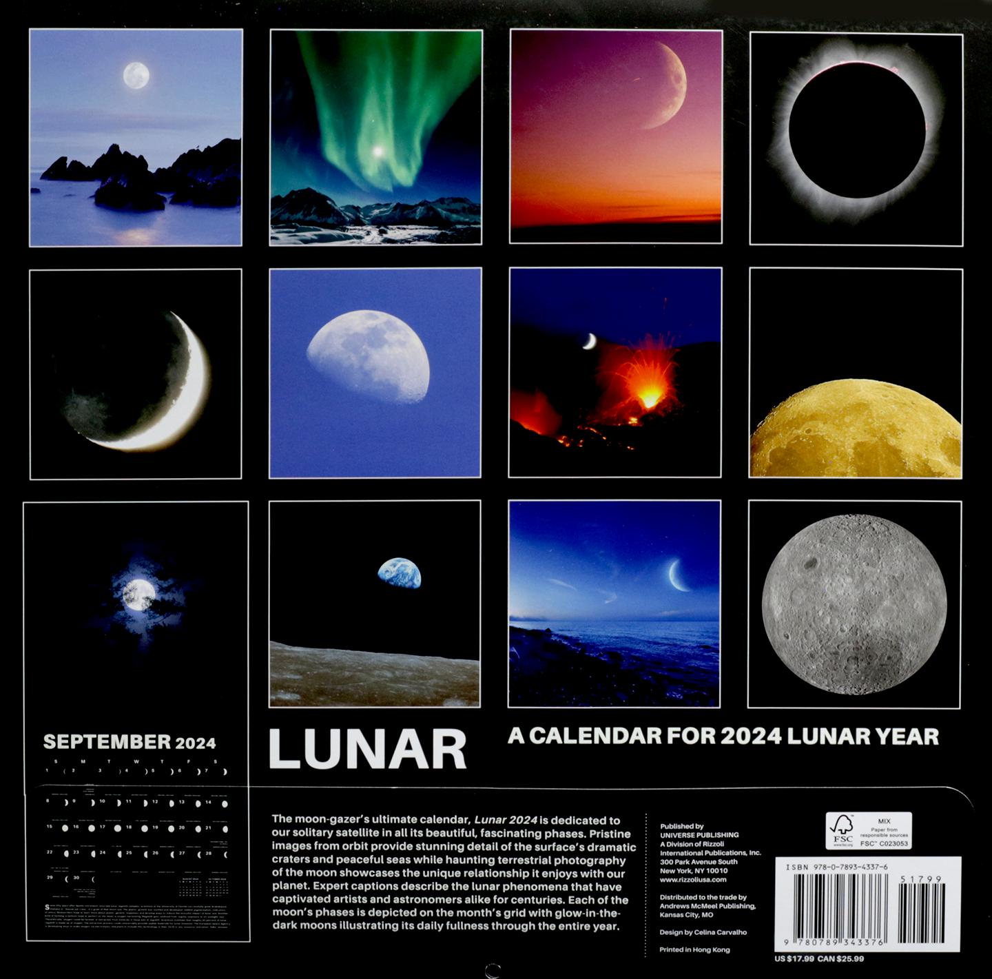 2024 LUNAR GLOWINTHEDARK CALENDAR