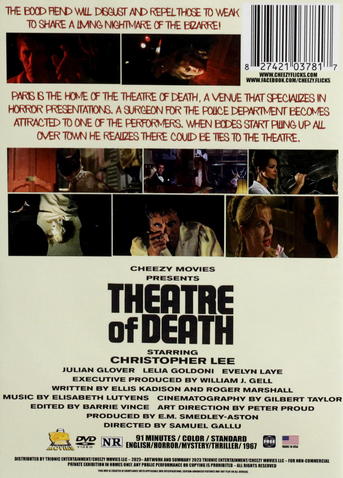 THEATRE OF DEATH - HamiltonBook.com