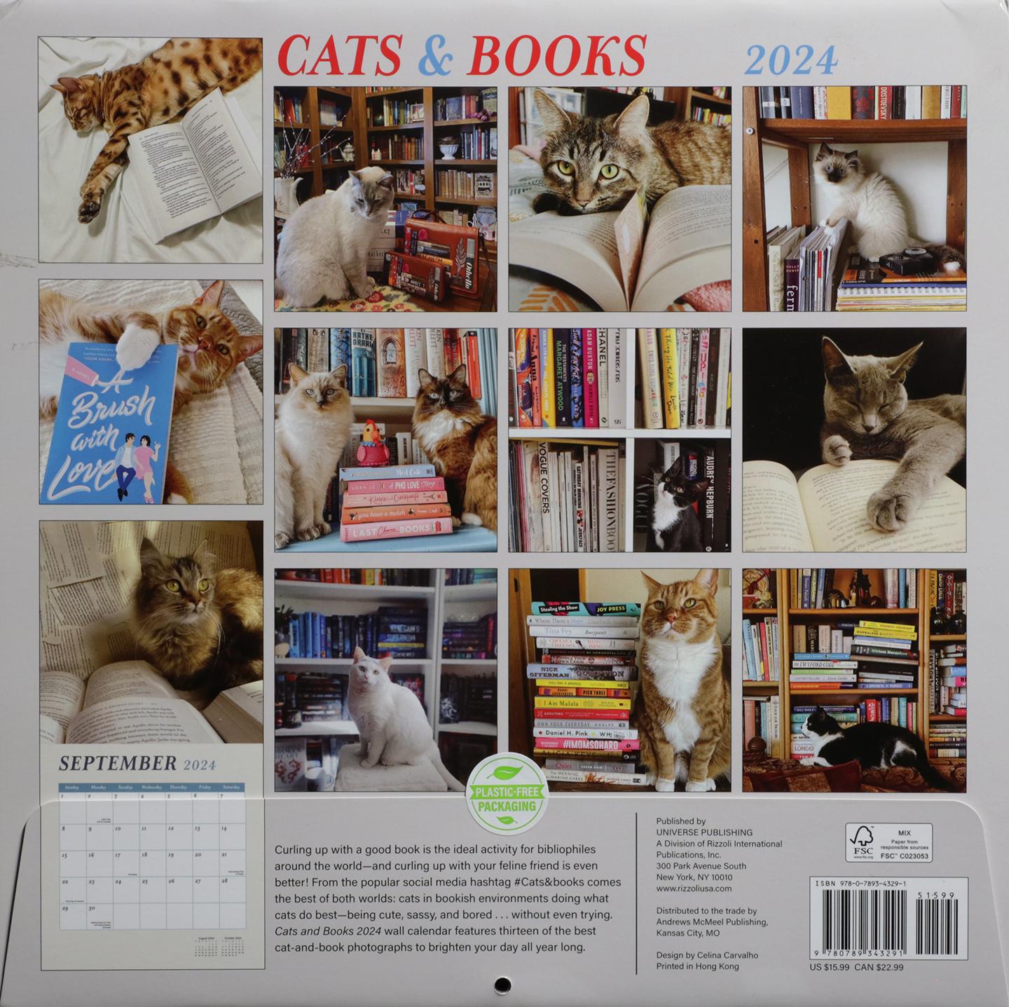 2024 CATS BOOKS CALENDAR HamiltonBook Com   7922477B.JPG