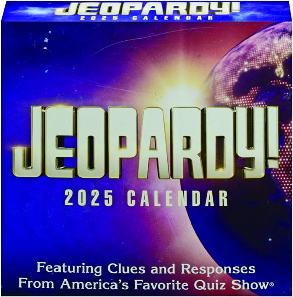 2025 JEOPARDY! CALENDAR